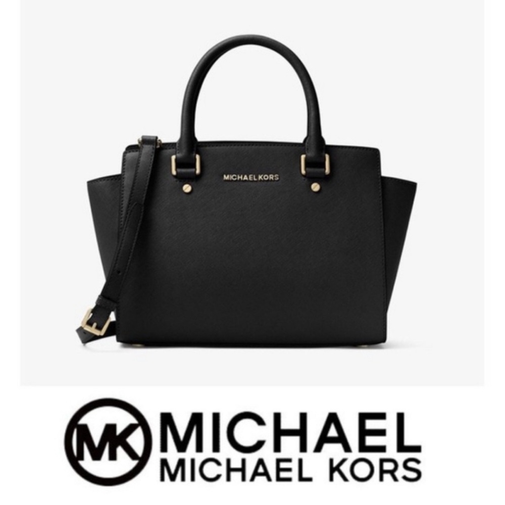 Michael Kors Selma Satchel in Saffiano Leather